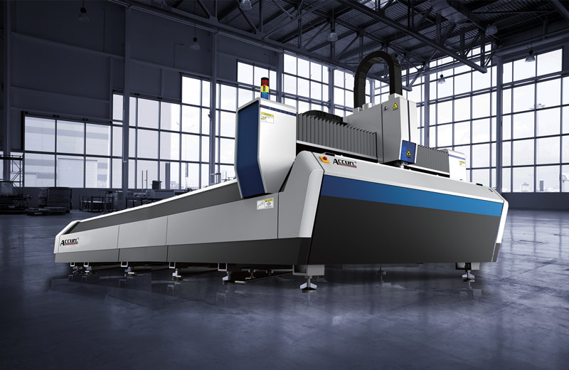 ACCURL Hersteller 1000W Faser CNC Laserschneidanlage mit IPG 1KW